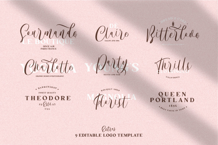 The Bordellia Font Duo