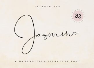Jasmine Signature Font