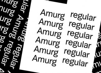 AMURG Typeface
