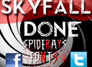 Skyfall Done Font