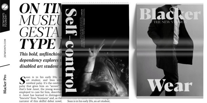 Blacker Pro Font Family