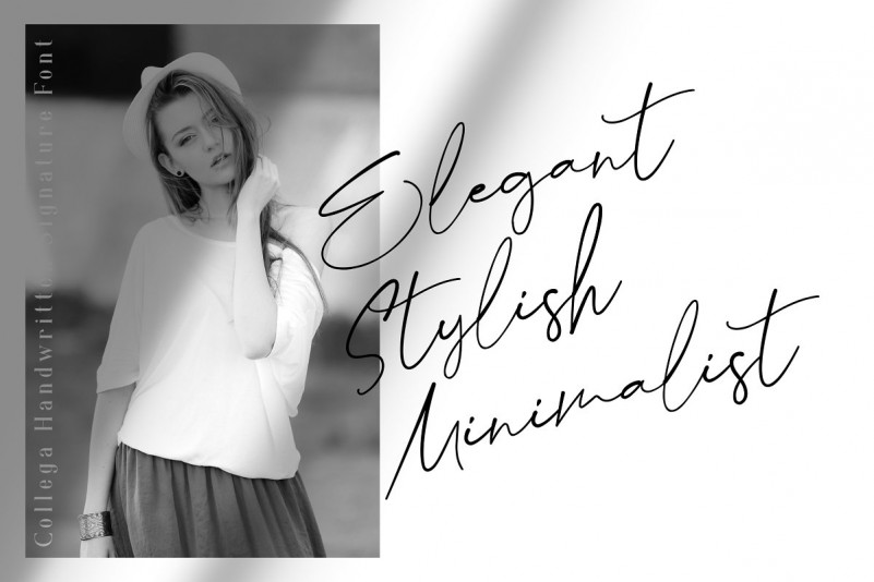 Collega Signature Font