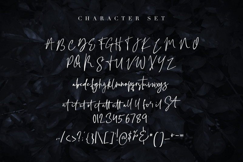 Flower for Rosalline Script Font