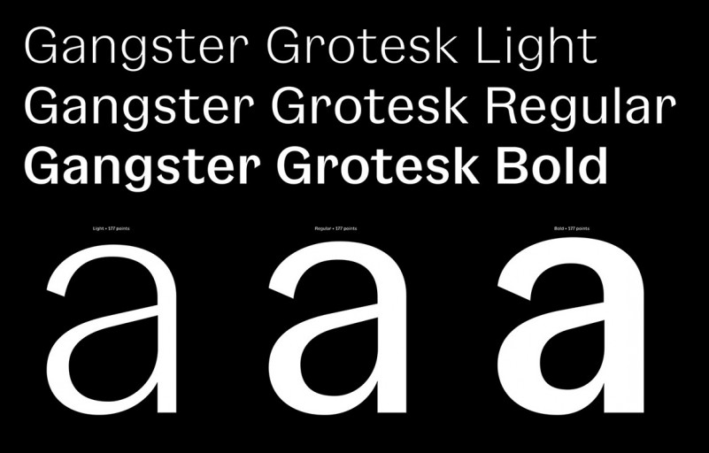 Gangster Grotesk Font Family