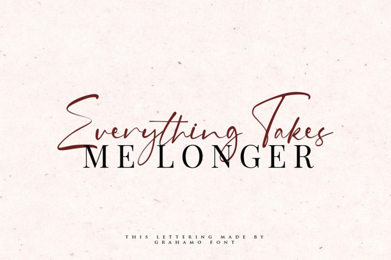 Grahamo Signature Font
