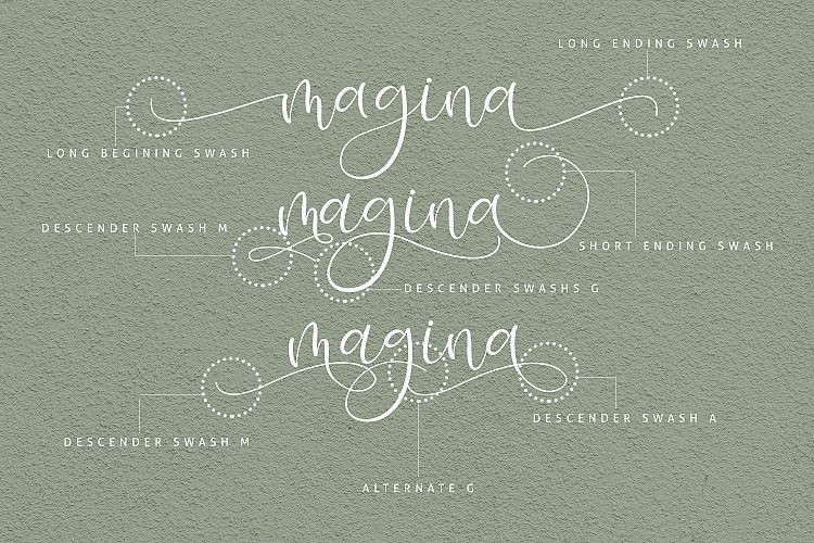 Isyana Script Font