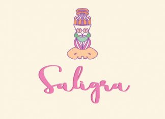 Saligra Script Font