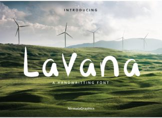 Lavana Script Font