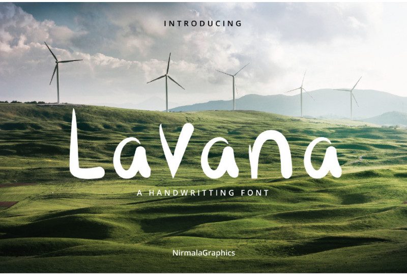Lavana Script Font