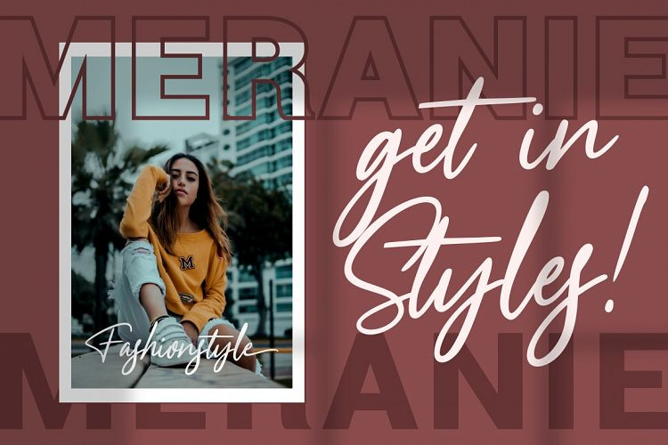 Meranie Signature Font