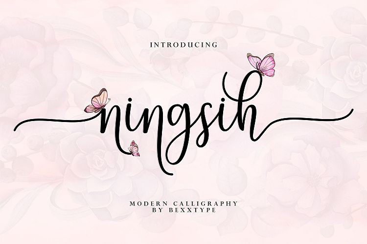 Ningsih Script Font