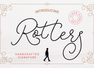 Rotters Signature Font