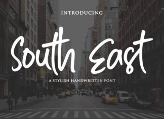 South East Handwritten Font