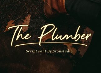 The Plumber Script Font