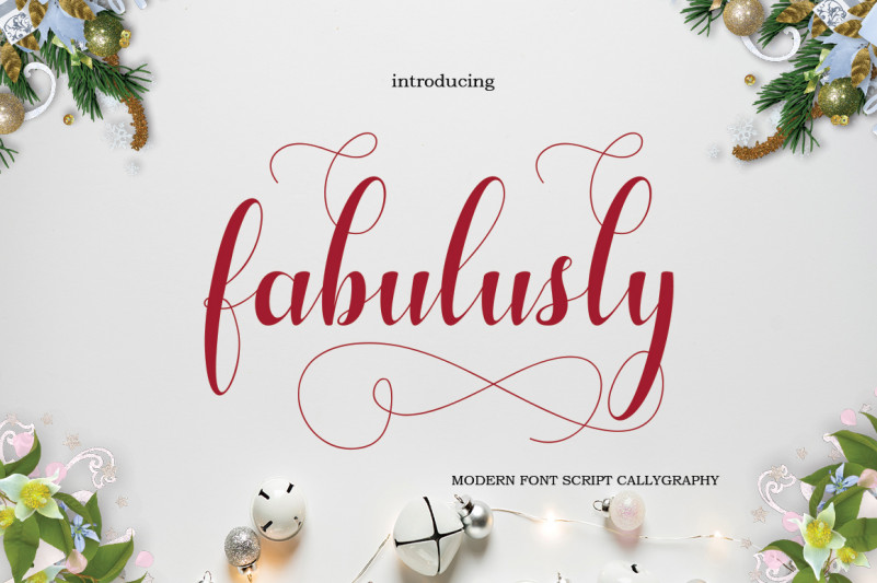 Fabulusly Script Font