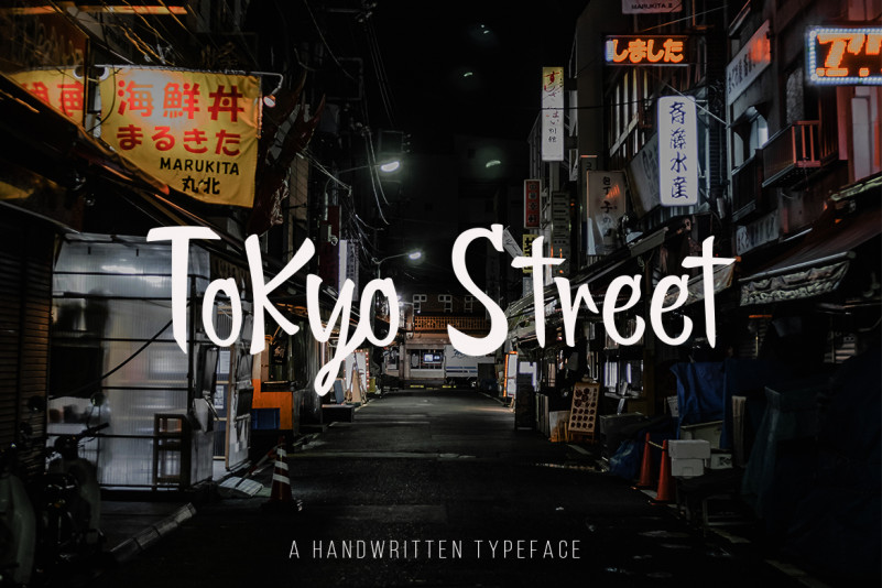 Tokyo Street - Handwritten Typeface