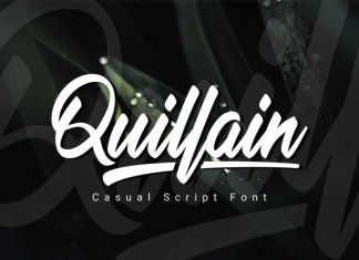 Quillain Script Font