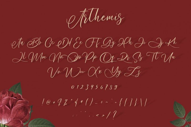 Arthemis Font