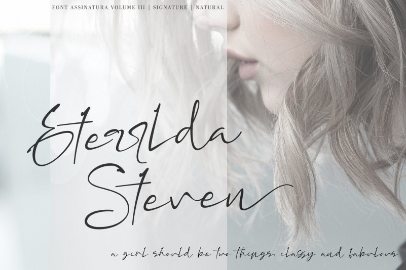 Assinatura Script Font