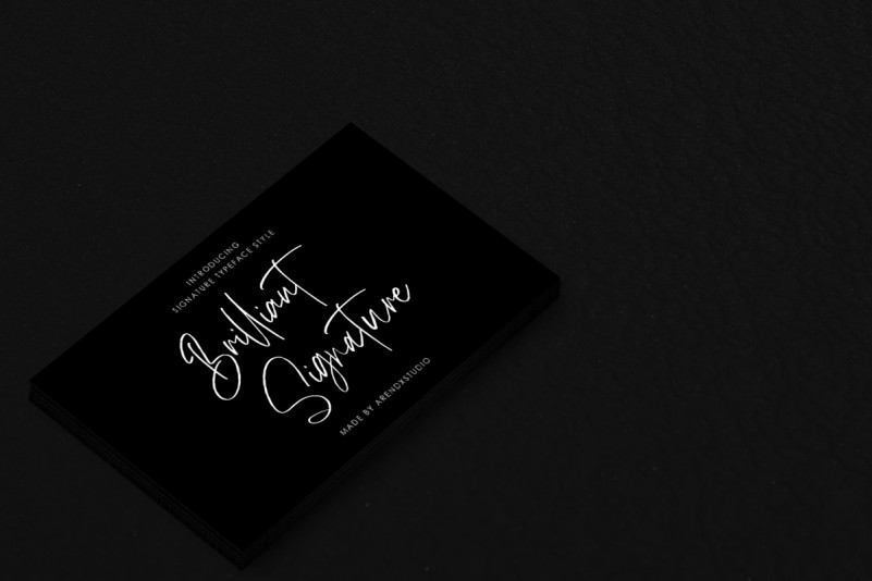 Brilliant Handwritten Font