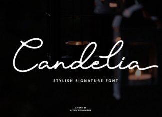 Candelia Signature Font