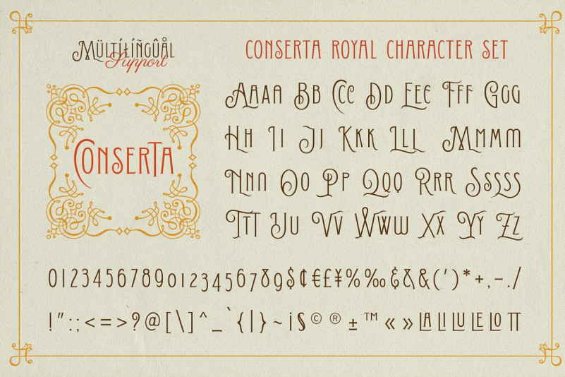 Conserta Vintage Font