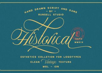 Historical - Handdrawn Font Duo