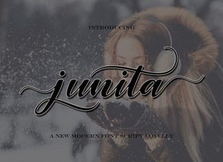 Junita Calligraphy Font