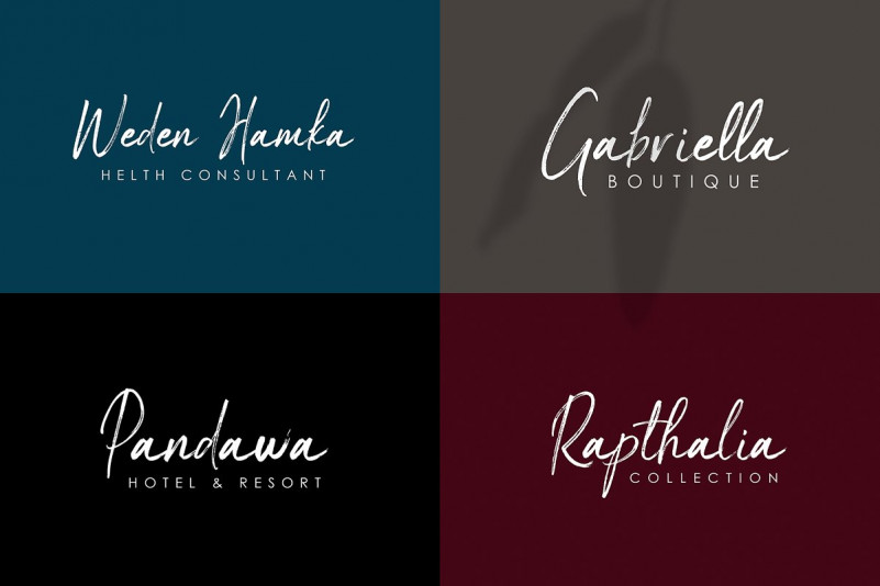 Maldives Brush Font
