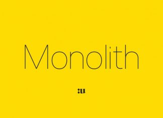 Monolith Sans Font Family