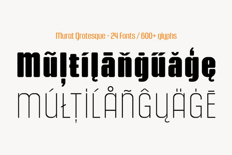 Murat Grotesque Font Family