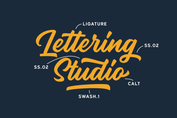 Rupture Bold Script Font