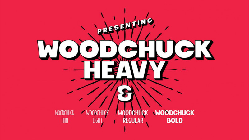 Woodchuck Font Family