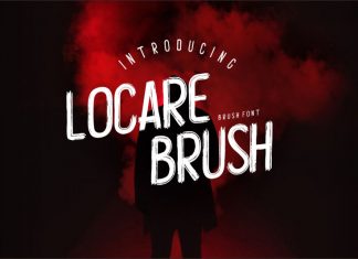 Locare Brush Font