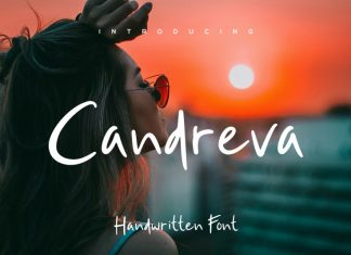 Candreva Handwritten Font