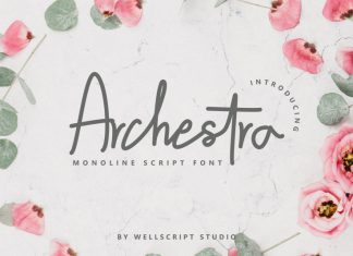 Archestra - Handwritten Script Font
