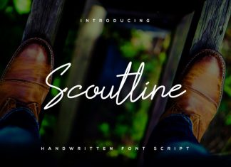 Scoutline Script Font
