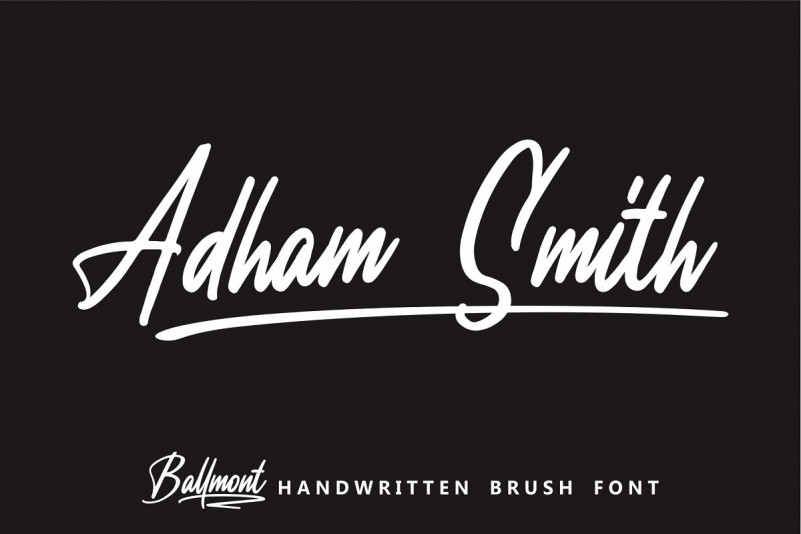 Ballmont Script Font
