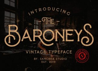 Baroneys Vintage Font