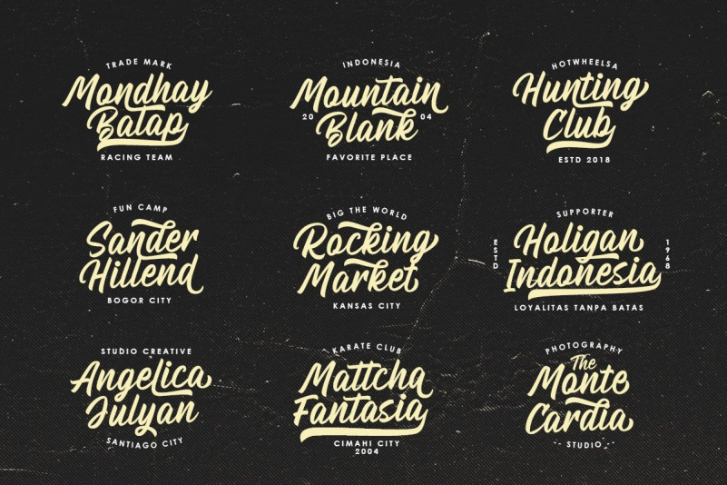 Billskates Script Font