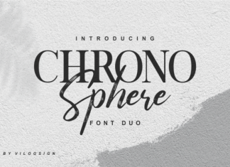 Chrono Sphere Font Duo
