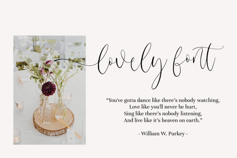 Gilmour Calligraphy Font