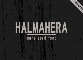 Halmahera Sans Serif Font Demo