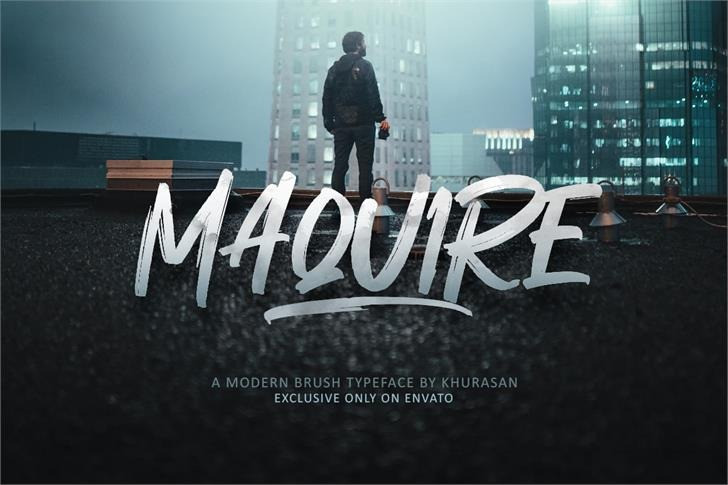 Maquire Brush Script Font