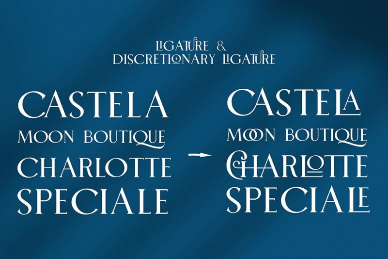 Rebeque Deco Serif Font