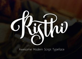 Risthi Script Font