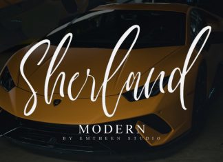 Sherland Script Font
