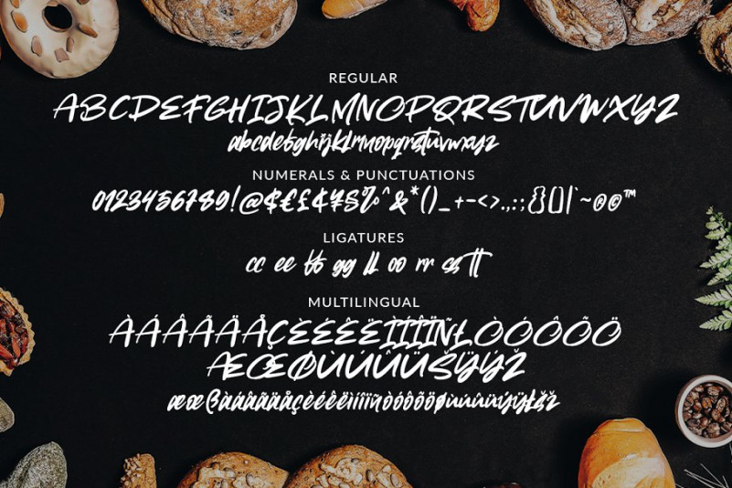 Toothless Brush Font