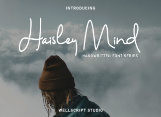 Haisley Mind - Handwritten Script Font