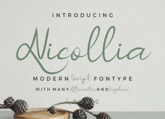 Nicollia Script Font